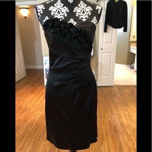 White House Black market Black cocktail dress